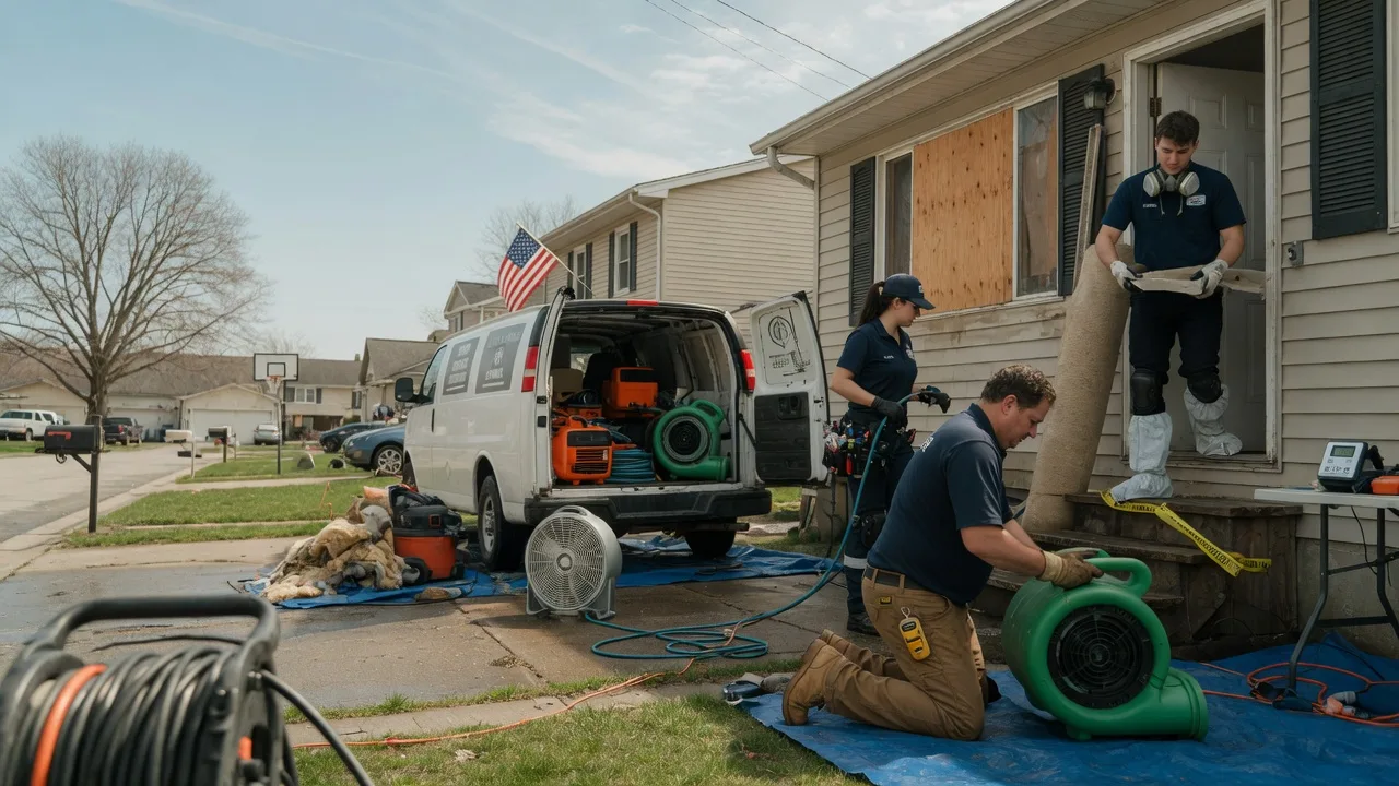 Water Damage Restoration in Bowmansville, PA near me